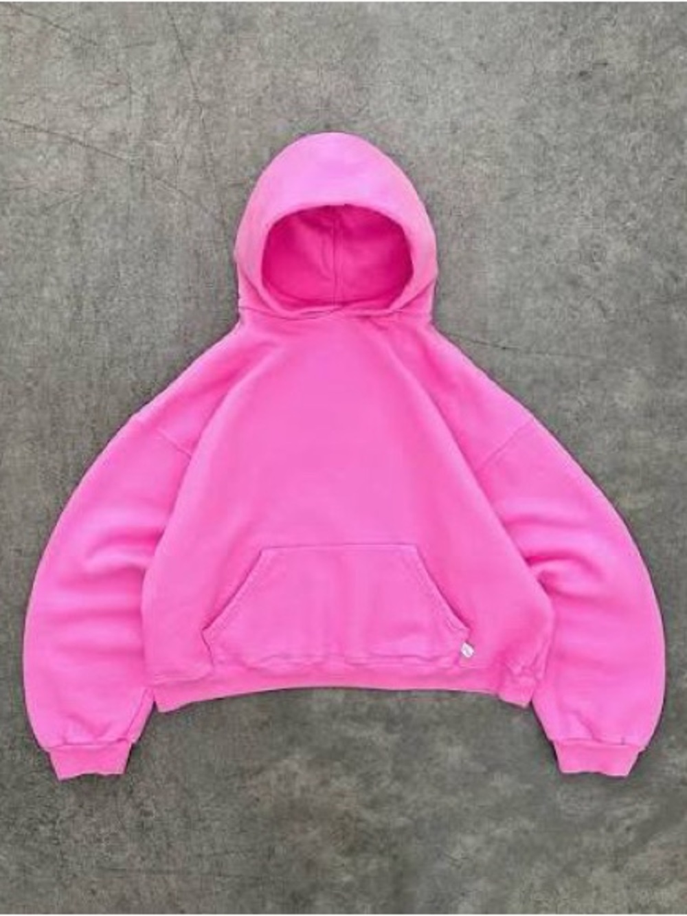 Akimbo Club Bubblegum Pink Heavyweight Pullover Hoodie Size Small